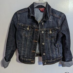 Arizona Jeans Cropped Jean Jacket